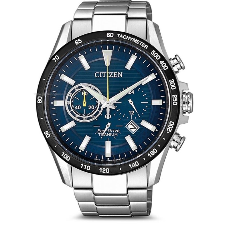 Citizen Eco-Drive Ricarica Solare Crono Titanio CA444-82L